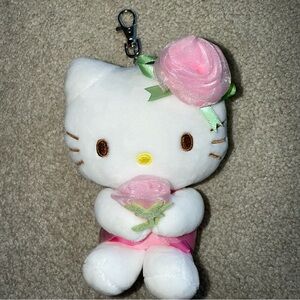 Sanrio Hello Kitty Plush with Pink Accents